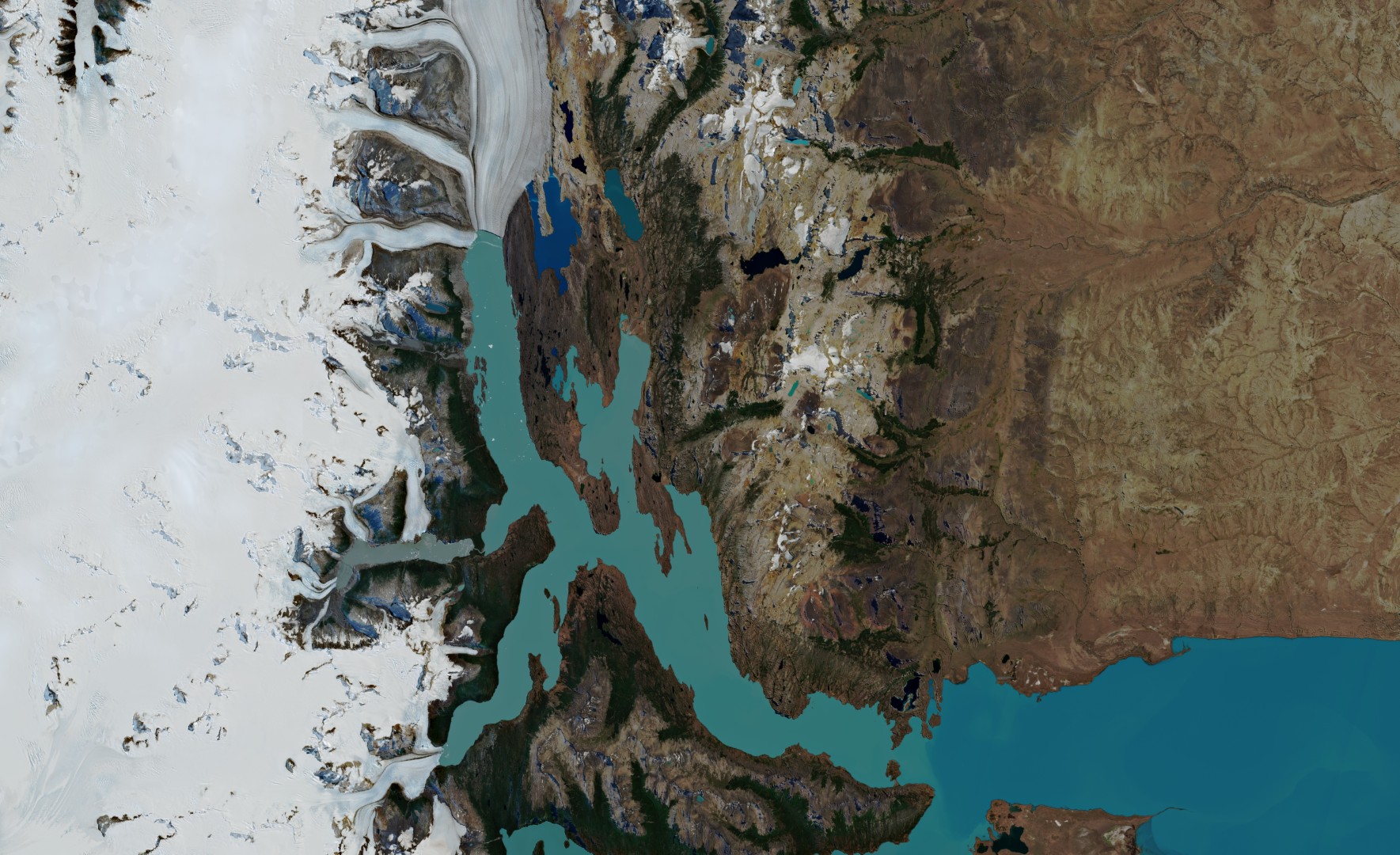 Upsala Glacier True Color